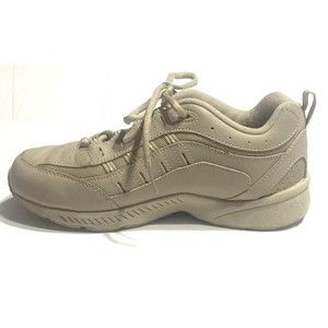 Women's Easy Spirit Walk Run Snickers Shoes Airballs Leather Size 7 W